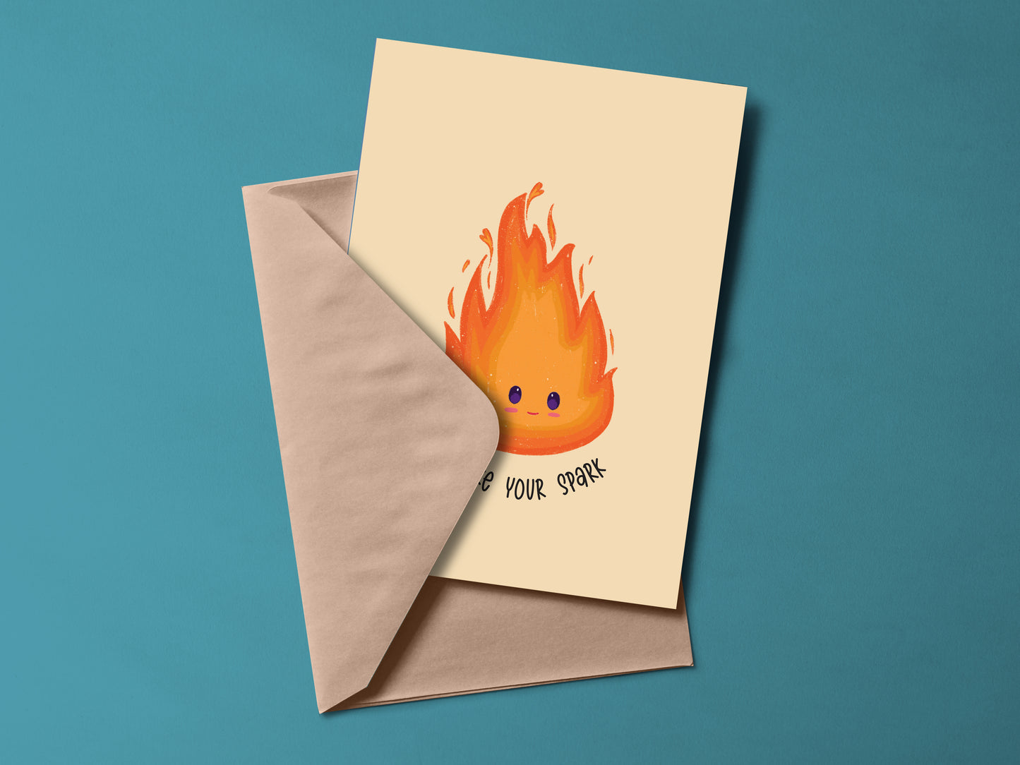 I like your spark - Greeting Card